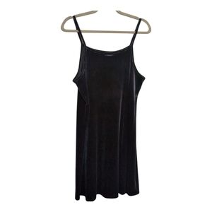 Roebuck And Co Black Velvet Slip Dress Gothic Whimsigoth Festival